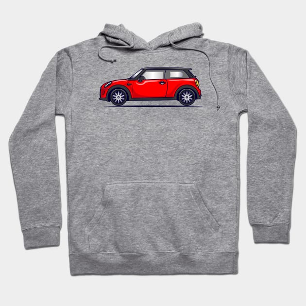 Sport Car Cartoon Hoodie by Catalyst Labs